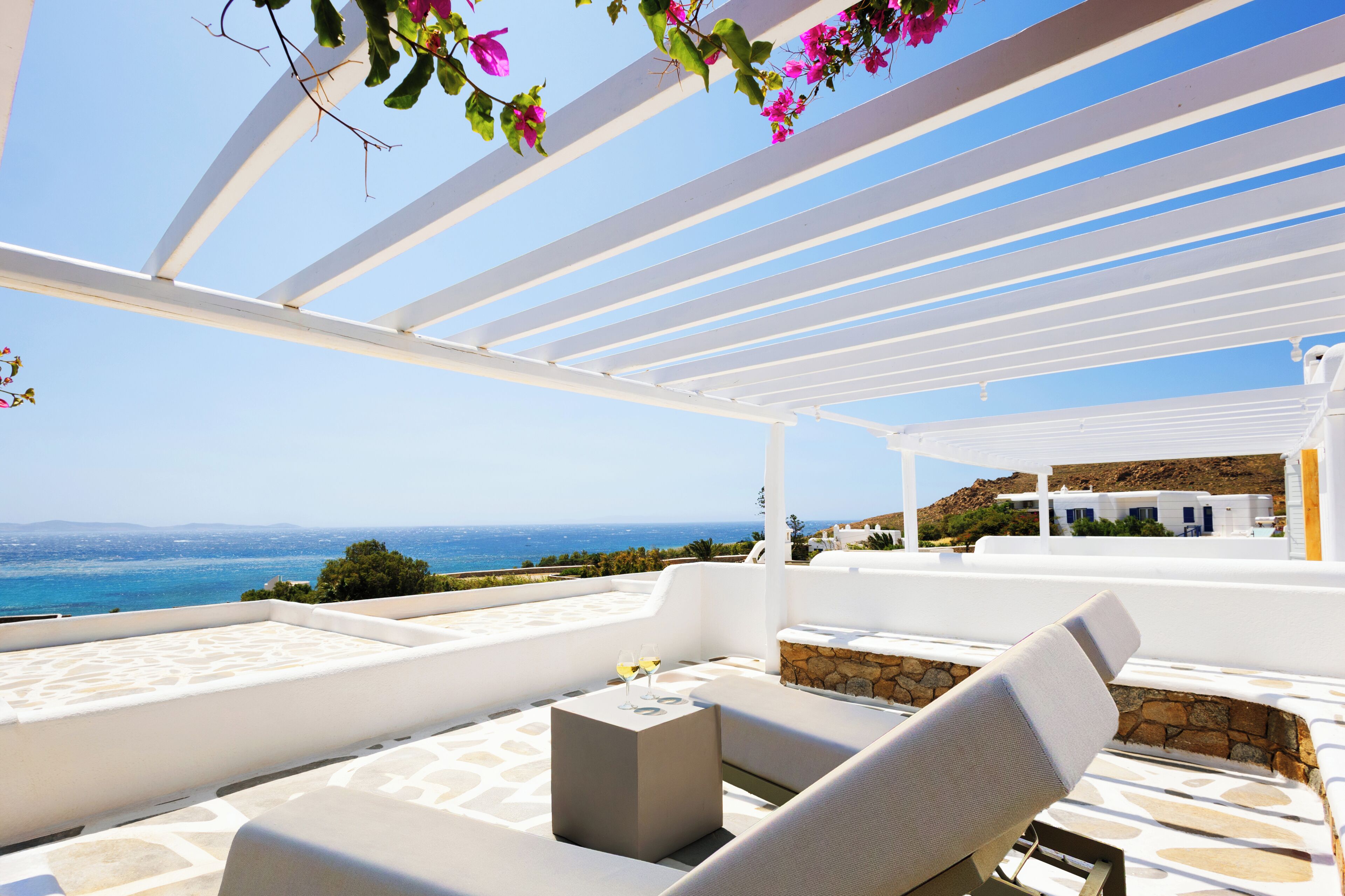 Honeymoon Junior Suite Sea View | Teras/patio