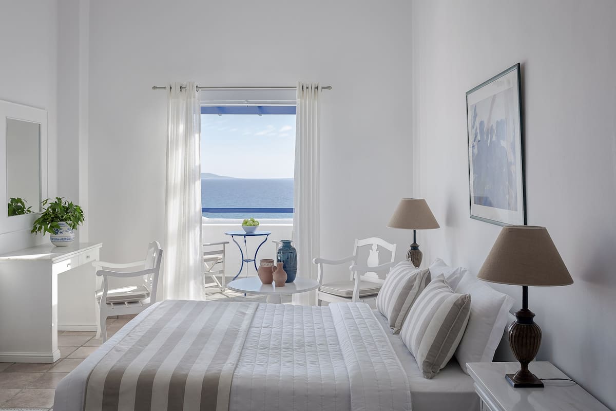 Executive Suite, Sea View | 1 bedroom, premium bedding, in-room safe, individually decorated