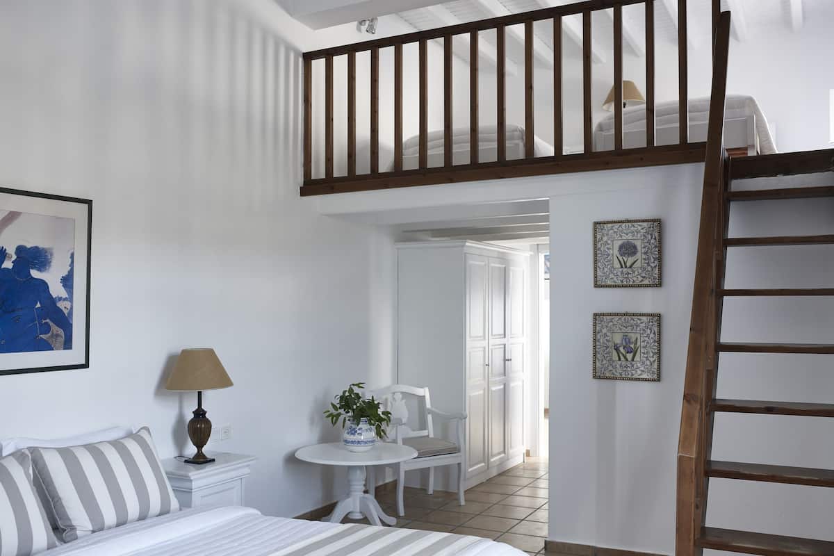 Loft Suite Maisonette Sea View | 1 bedroom, premium bedding, in-room safe, individually decorated