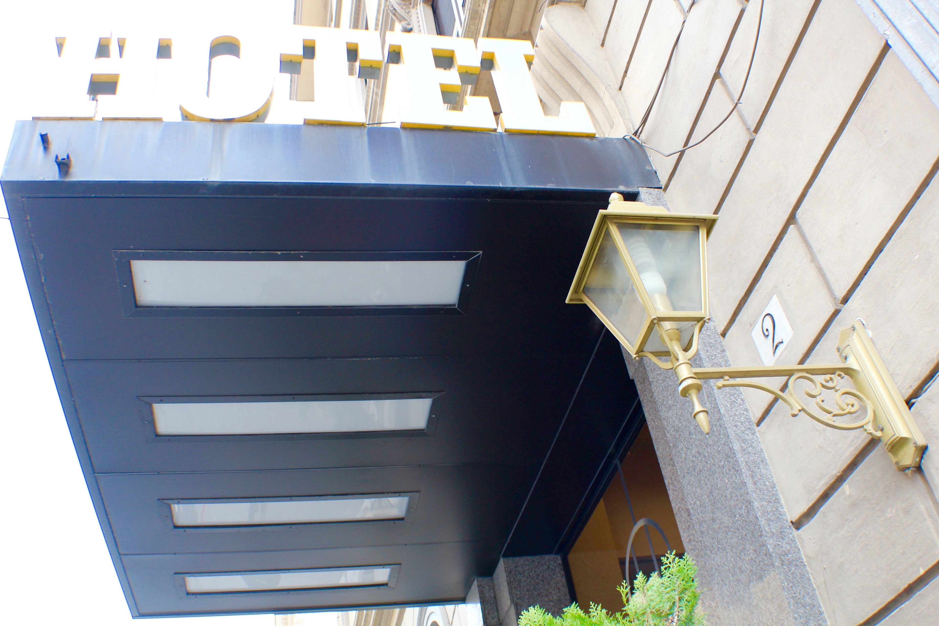 Façade de l’hébergement