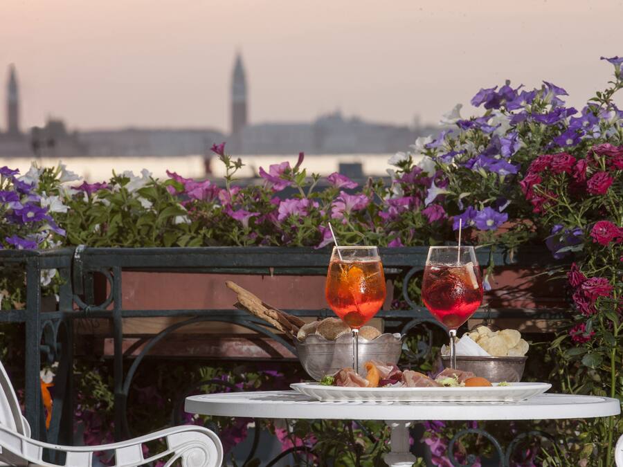 Habitación doble superior, terraza, vistas a la ciudad (San Marco) | Terraza o patio