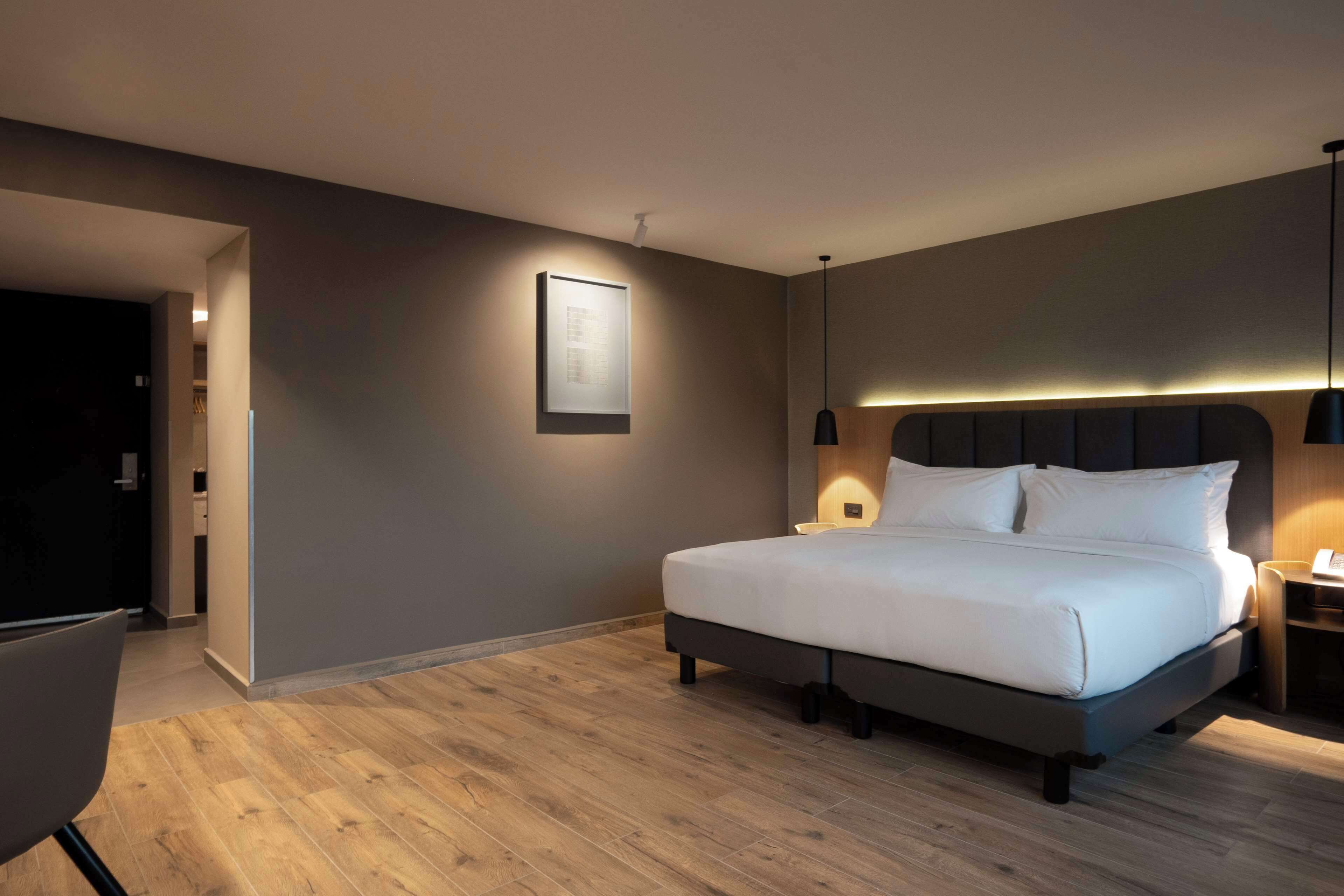 executive room, 1 king bed | premium bedding, select comfort beds, in-room safe, desk