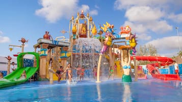 Enjoy water play structures, slides, and water jets at this family-friendly destination.