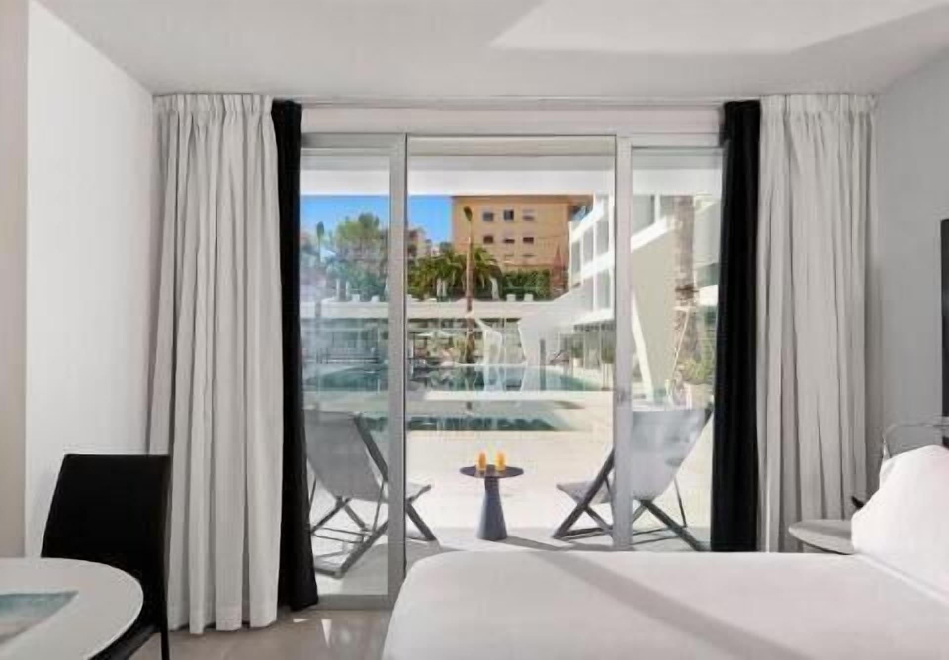 Free minibar items, in-room safe, desk, blackout drapes