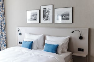 Ropa de cama hipoalergénica y minibar