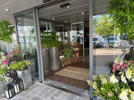 Interior entrance