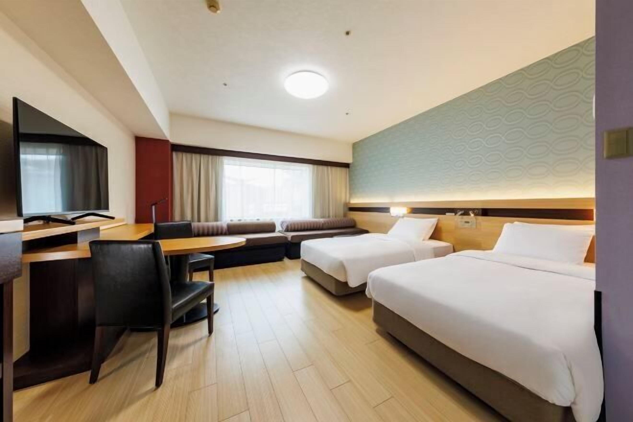 Down duvets, Select Comfort beds, in-room safe, laptop workspace