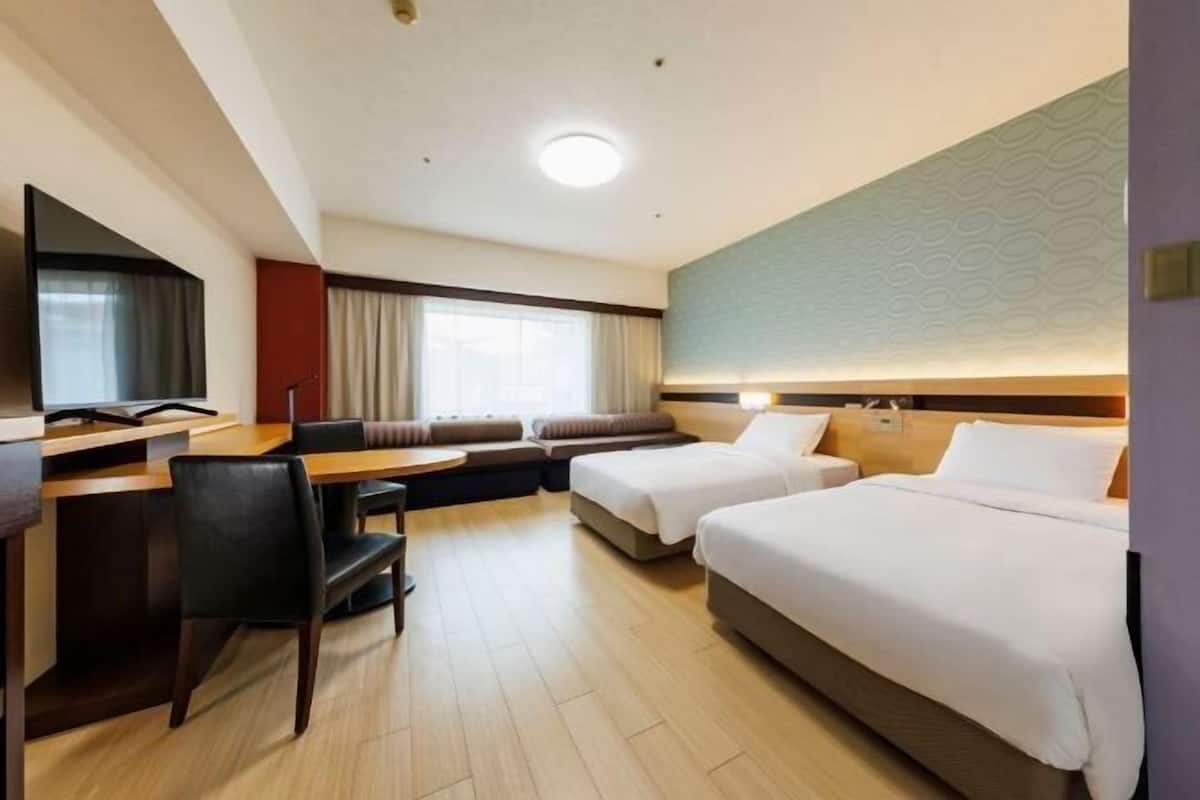 Down duvets, Select Comfort beds, in-room safe, laptop workspace