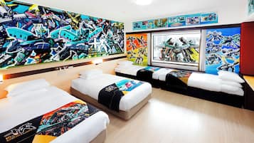 Shinkansen Robot SHINKALION Japanese Anime collaboration room (4 adults,1 bed for age 7+)Non Smoking | Down comforters, Select Comfort beds, in-room safe, laptop workspace