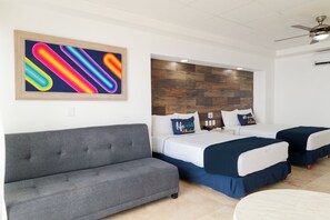 Junior Room, Balcony, Sea View | In-room safe, laptop workspace, blackout drapes, iron/ironing board