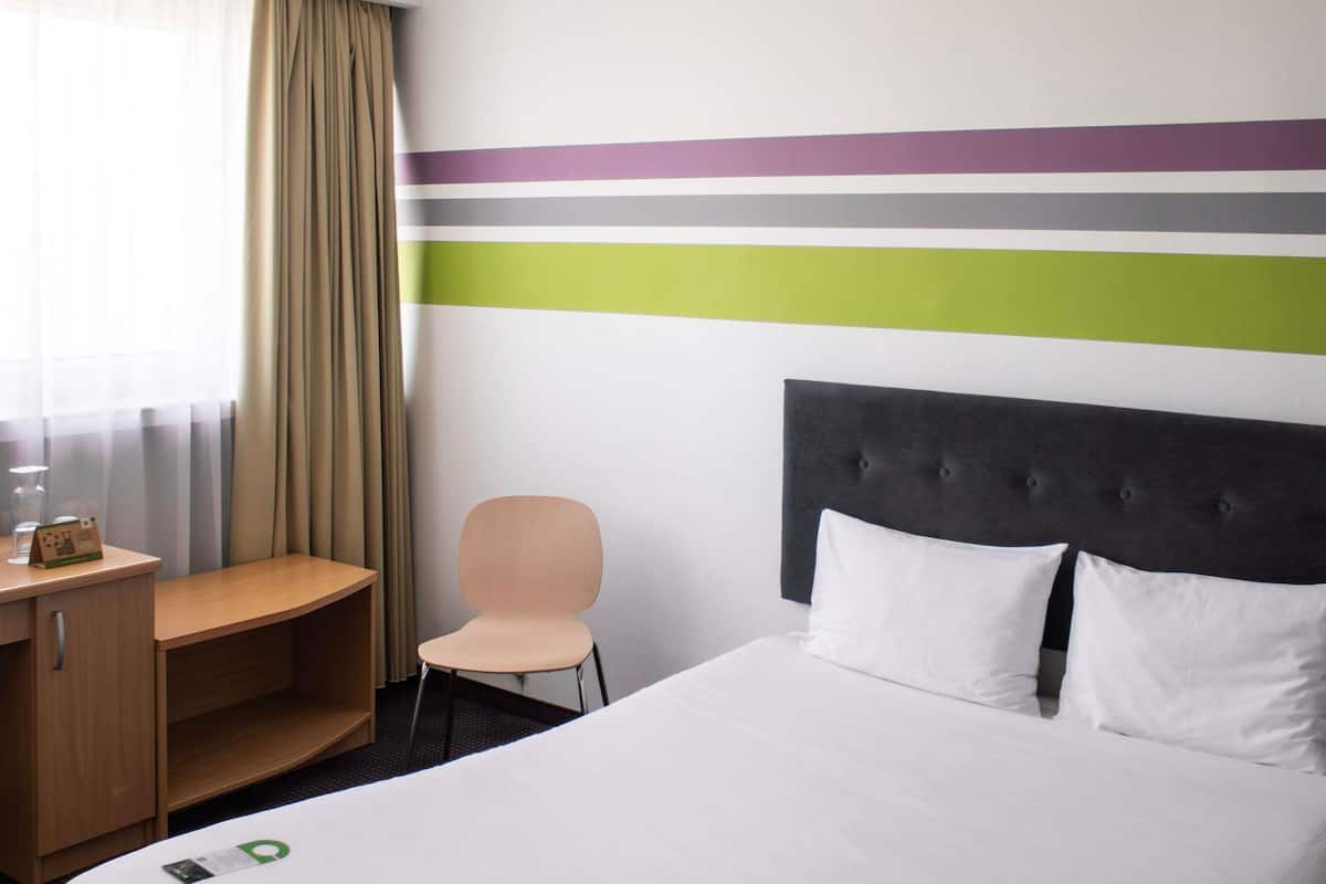 1 bedroom, hypo-allergenic bedding, in-room safe, desk