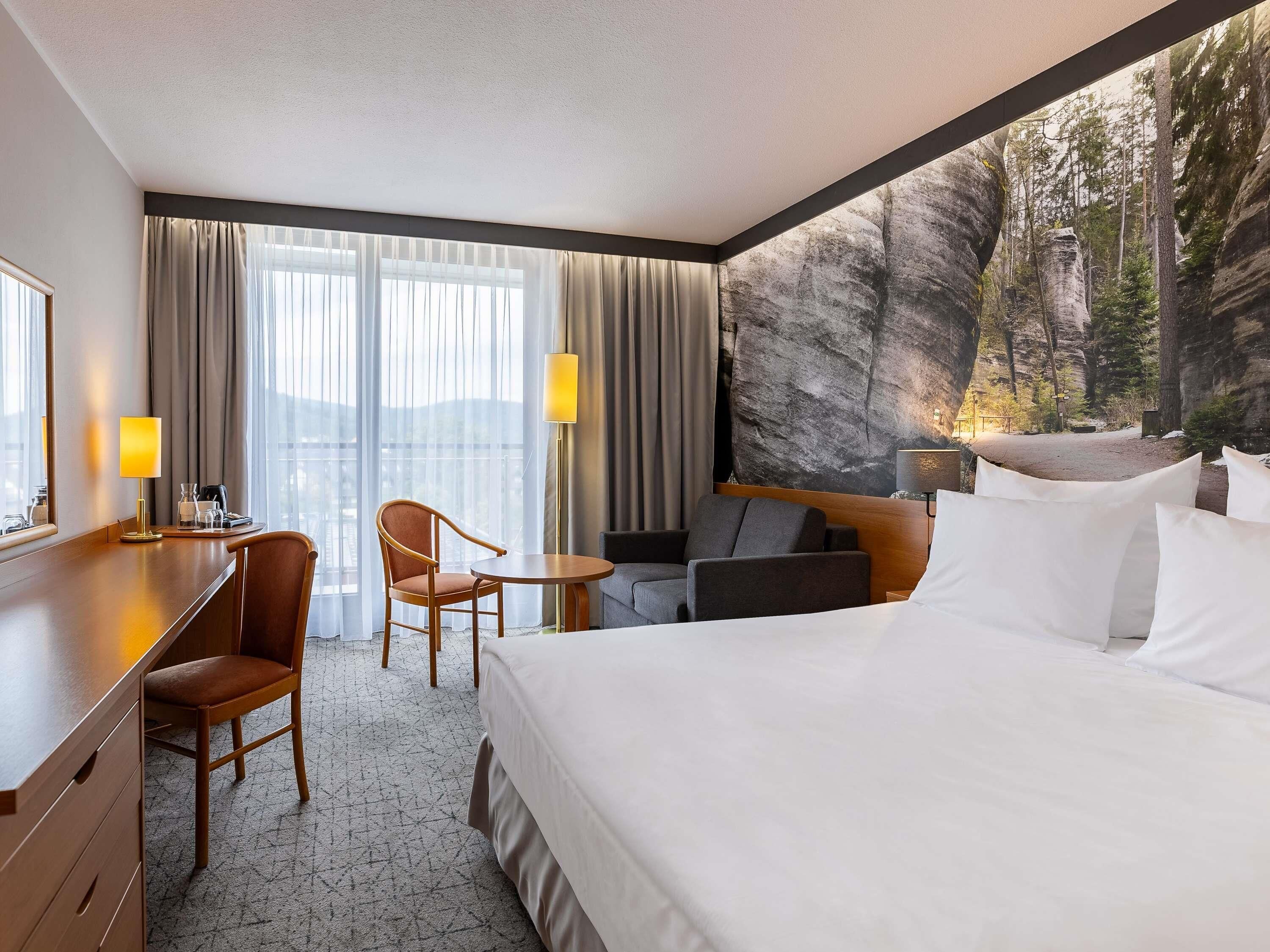 Chambre Standard, 1 grand lit et 1 canapé-lit