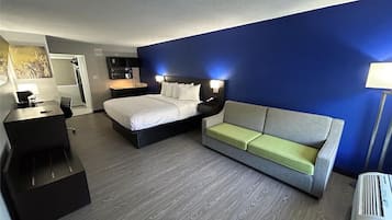 Habitación estándar, 1 cama King size, para no fumadores | Escritorio y espacio para trabajar con laptop