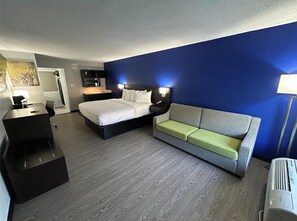 Standard Room, 1 King Bed, Non Smoking | Desk, laptop workspace, free wired Internet, bed sheets - SureStay Studio by Best Western Rowland (Rowland)