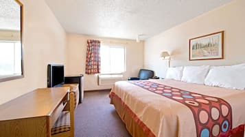 In-room safe, desk, laptop workspace, iron/ironing board
