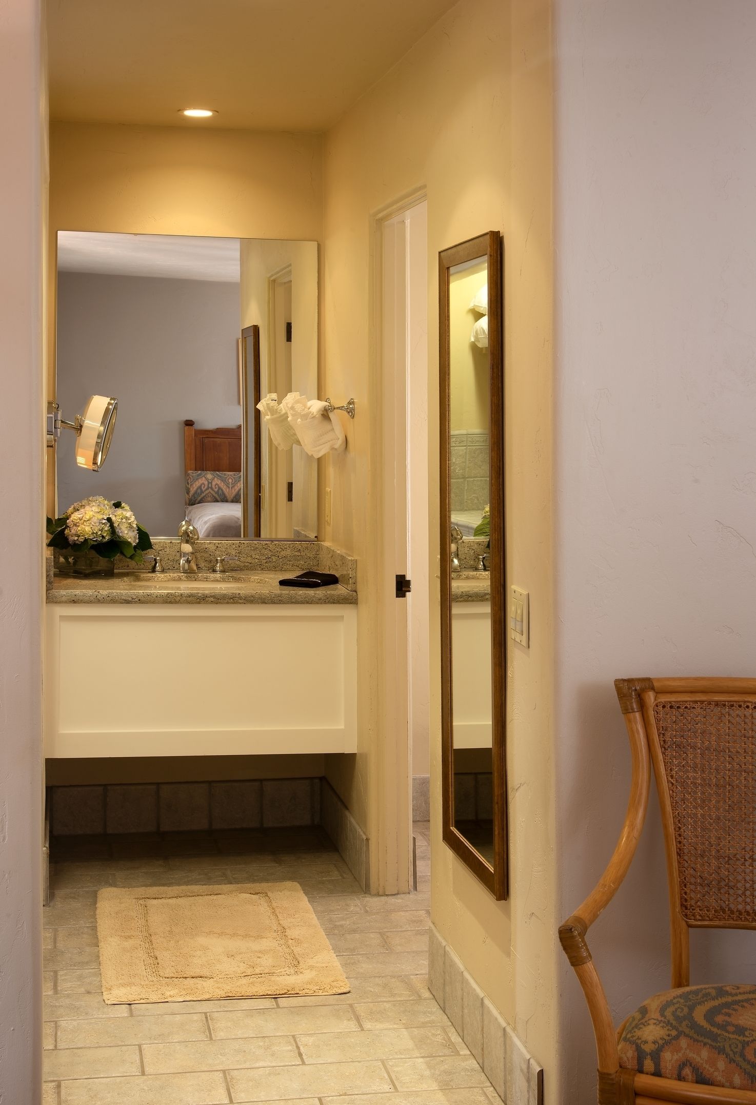 quadruple room | bathroom | hair dryer, towels