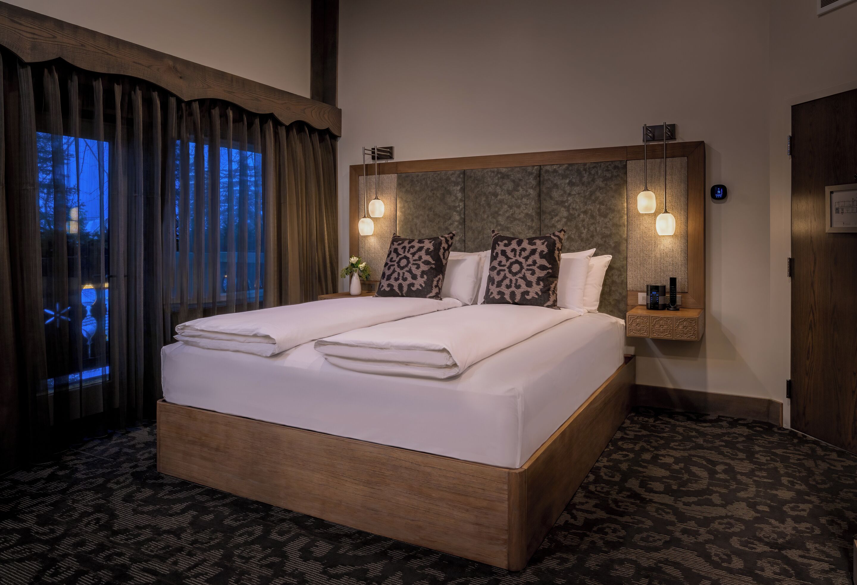 Habitación, 1 cama King size (Chalet Edelweiss) | Escritorio, wifi gratis y ropa de cama 