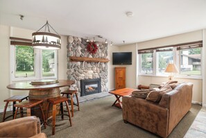 Condo, 2 Bedrooms (Mountain Villa) | Living area - Boyne Mountain Resort (Boyne Falls)