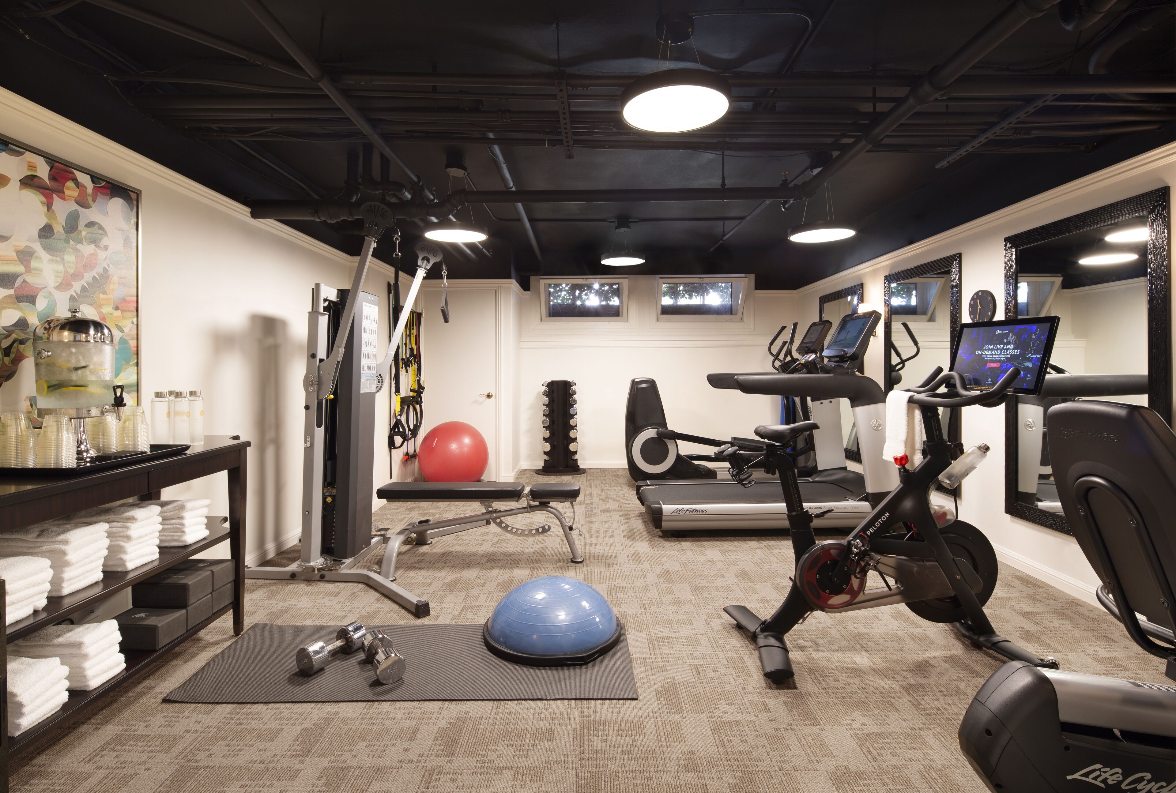 fitness facility
