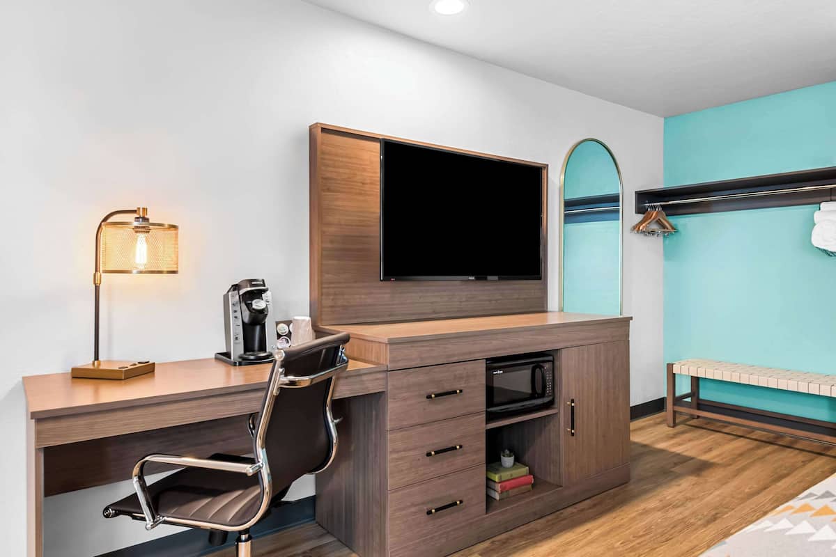 room, 1 king bed, accessible, non smoking | hypo-allergenic bedding, laptop workspace, blackout curtains