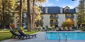 Seasonal outdoor pool