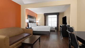 Room, 2 Queen Beds, Non Smoking | Premium bedding, desk, soundproofing, iron/ironing board