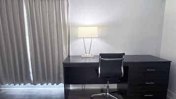 In-room safe, desk, blackout drapes, iron/ironing board