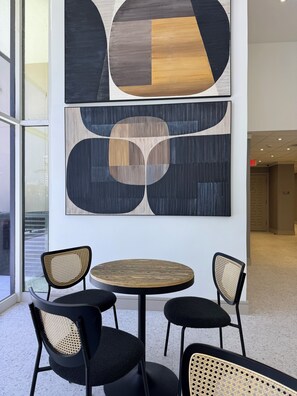 Lobby sitting area