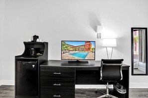 In-room safe, desk, blackout drapes, iron/ironing board
