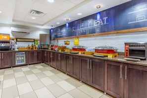 Frokostbuffé er inkludert hver dag