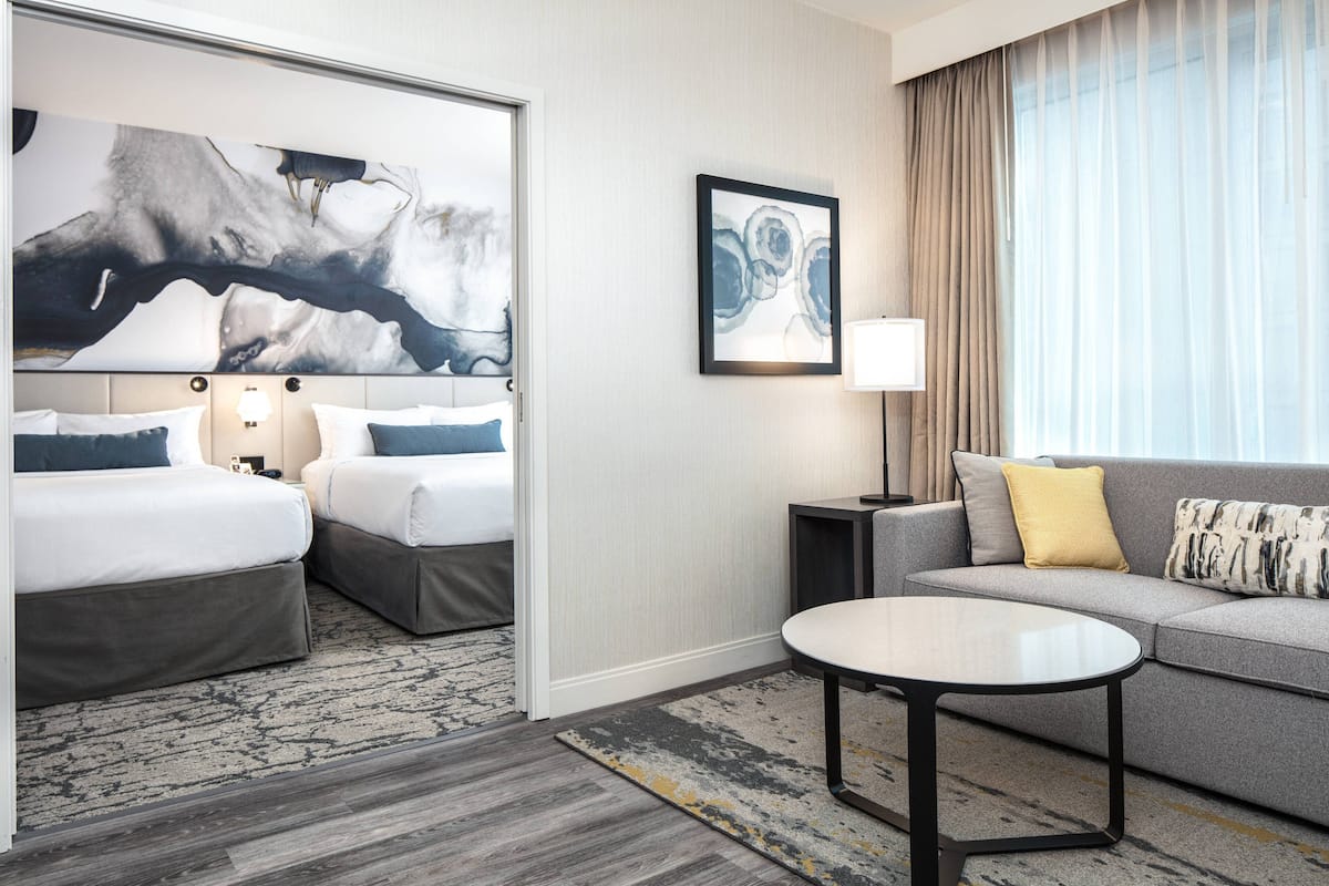 Suite, Multiple Beds, City View | 1 bedroom, premium bedding, pillow-top beds, in-room safe