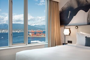 Phòng Suite, 1 giường cỡ king và sofa giường, quang cảnh cảng | Quang cảnh núi