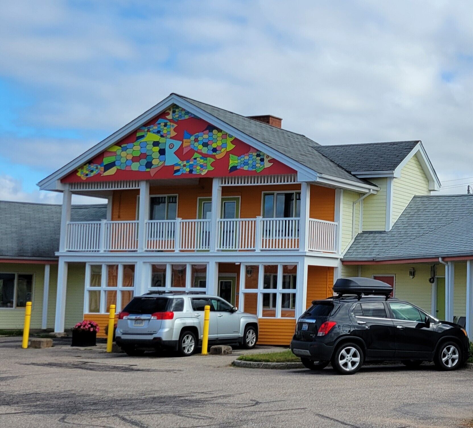 Mặt tiền nơi lưu trú