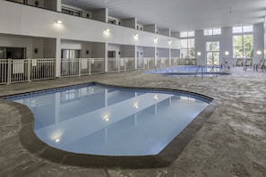 2 indoor pools, open 8:00 AM to 11:00 PM, sun loungers