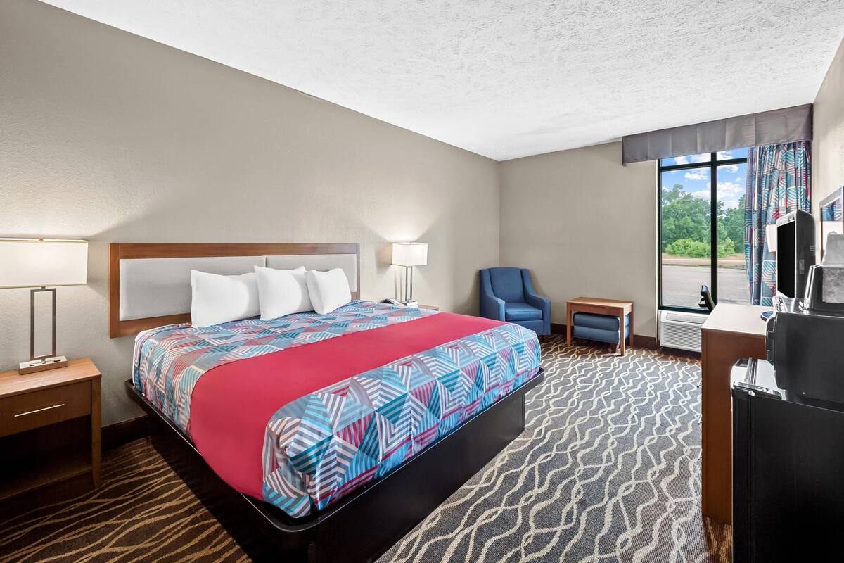 Standard Room, 1 King Bed, Non Smoking | Desk, iron/ironing board, rollaway beds (surcharge), WiFi (free)