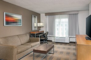 Suite, 1 King Bed (Additional Living Area) | Premium bedding, down comforters, in-room safe, desk