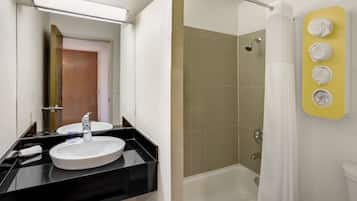 Free toiletries, towels