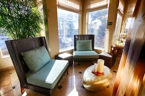 Lobby sitting area