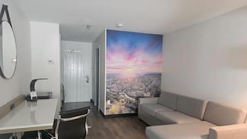 Suite, 1 cama King size, para no fumadores | Ropa de cama de alta calidad, edredón y camas con pillow-top