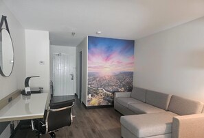 Suite, 1 King Bed, Non Smoking | Premium bedding, down comforters, pillowtop beds, desk