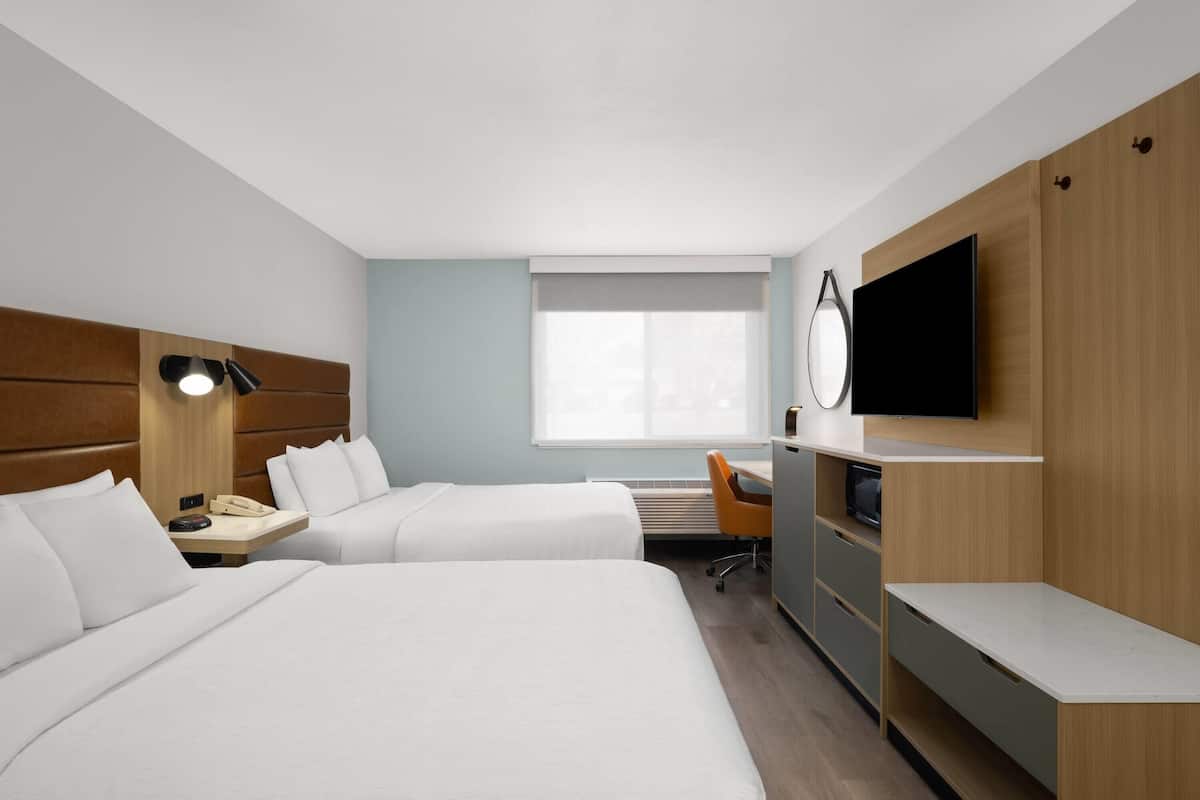 Chambre, 2 grands lits, non-fumeur