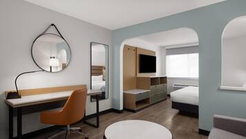 Suite, 1 King Bed, Non Smoking | Premium bedding, down duvets, pillow-top beds, desk