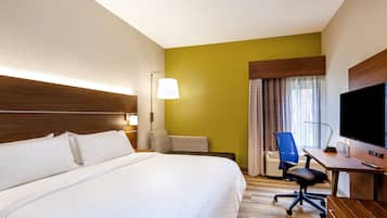 In-room safe, desk, laptop workspace, iron/ironing board