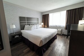 Chambre Deluxe, 1 très grand lit | Literie de qualité, couette en duvet, bureau