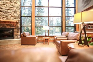 Sitteområde i lobbyen