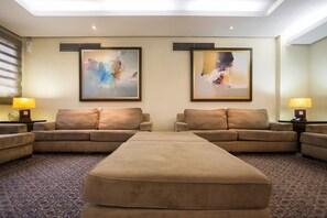 Sala de estar en el lobby