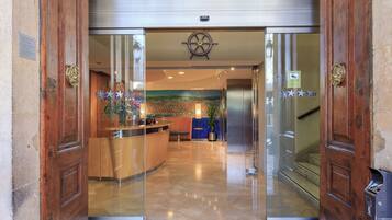 Entrada al alojamiento