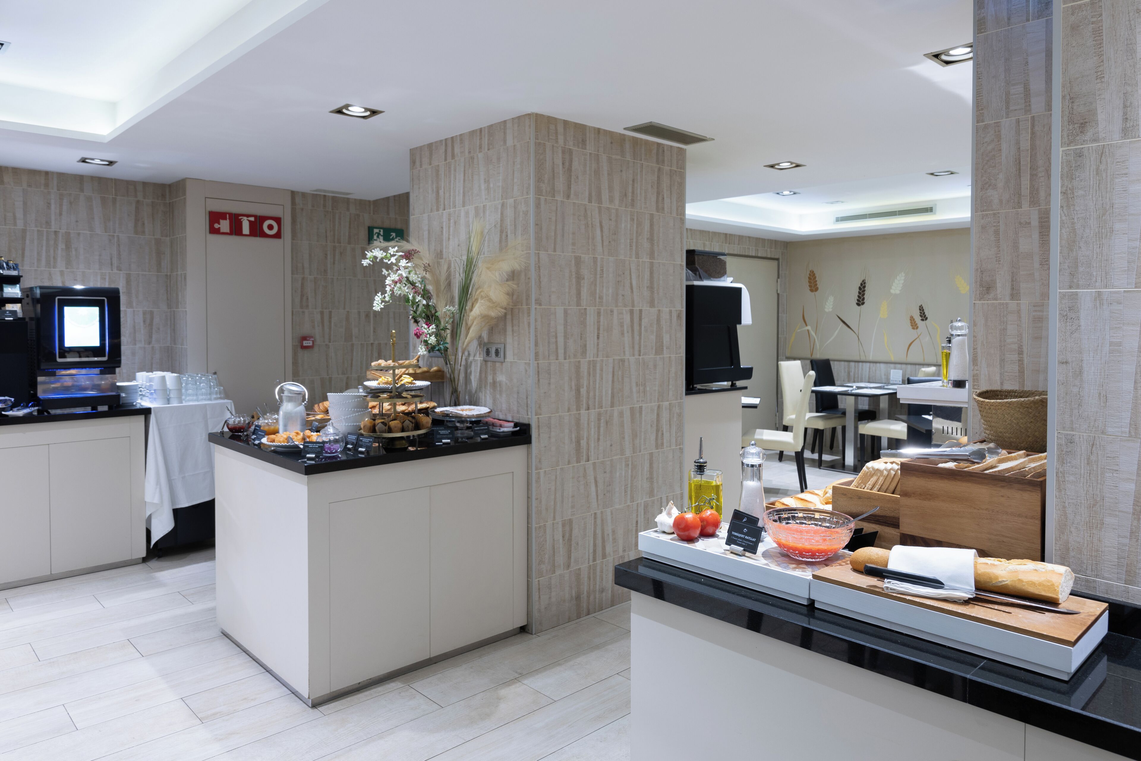 daily buffet breakfast (eur 14 per person)