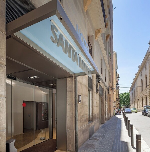 Fachada da propriedade