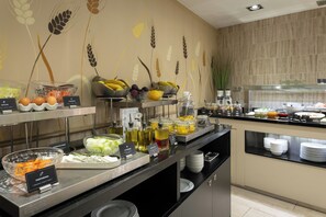 Daily buffet breakfast (EUR 14 per person)